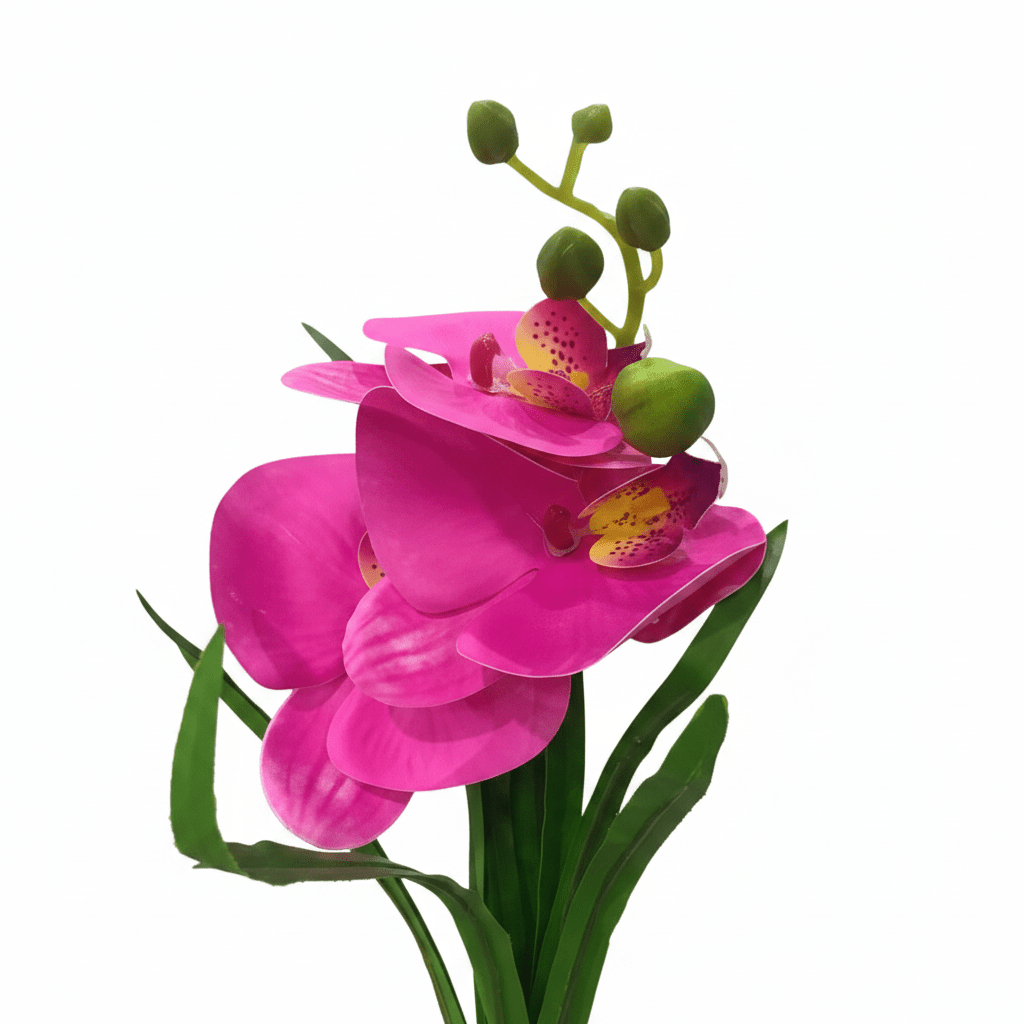Artificial Pink Orchid Flower Plant in Chalk Pot - 35cm - Al Kabayel Discount CentreArtificial Pink Orchid Flower Plant in Chalk Pot - 35cmArtificial FloraAKDCAl Kabayel Discount Centre