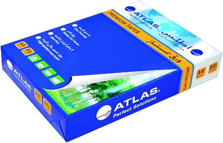Atlas A3 Paper 500 Sheets 297X420Mm - Al Kabayel Discount CentreAtlas A3 Paper 500 Sheets 297X420MmCopy & Printer PaperATLASAl Kabayel Discount Centre