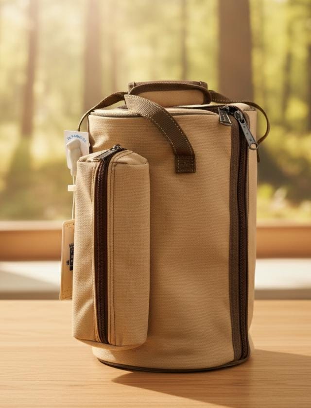 BAB Tall Camping Storage Bag 21×21×31 cm – Khaki Outdoor Gear Organizer for Hiking, Picnic & Travel Essentials - Al Kabayel Discount CentreBAB Tall Camping Storage Bag 21×21×31 cm – Khaki Outdoor Gear Organizer for Hiking, Picnic & Travel EssentialsCamping & HikingBABAl Kabayel Discount Centre