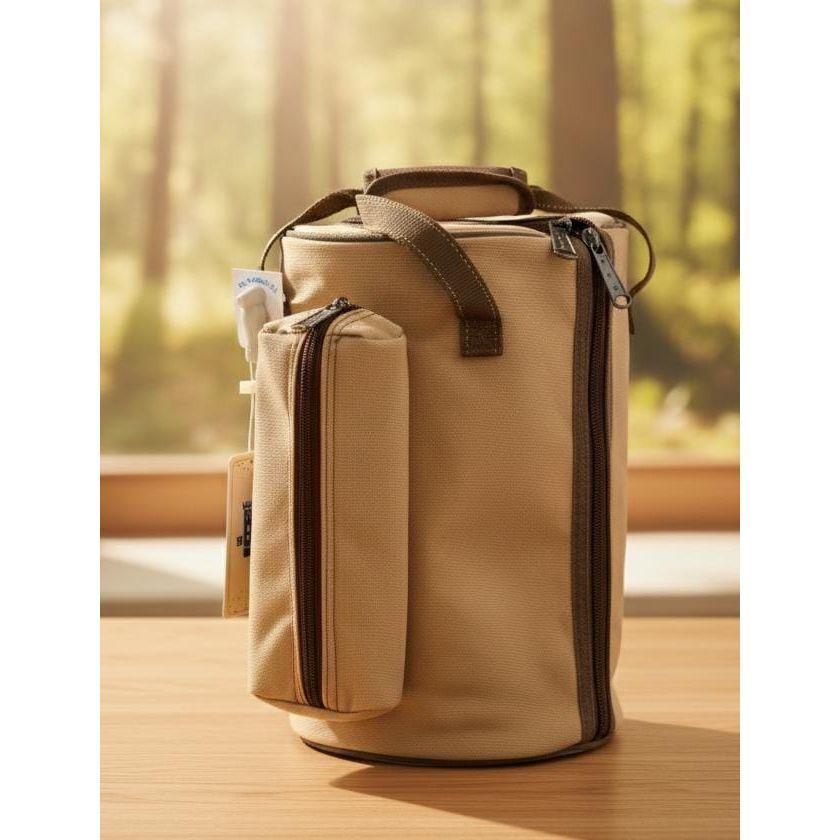 BAB Tall Camping Storage Bag 21×21×31 cm – Khaki Outdoor Gear Organizer for Hiking, Picnic & Travel Essentials - Al Kabayel Discount CentreBAB Tall Camping Storage Bag 21×21×31 cm – Khaki Outdoor Gear Organizer for Hiking, Picnic & Travel EssentialsCamping & HikingBABAl Kabayel Discount Centre