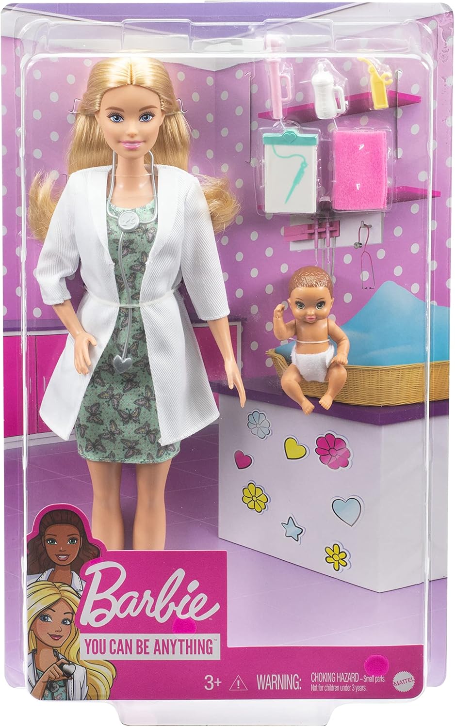 Barbie Doctor Doll, Kids Over 3+ Age, GVK03 - Al Kabayel Discount CentreBarbie Doctor Doll, Kids Over 3+ Age, GVK03Toys for girlsBARBIEAl Kabayel Discount Centre