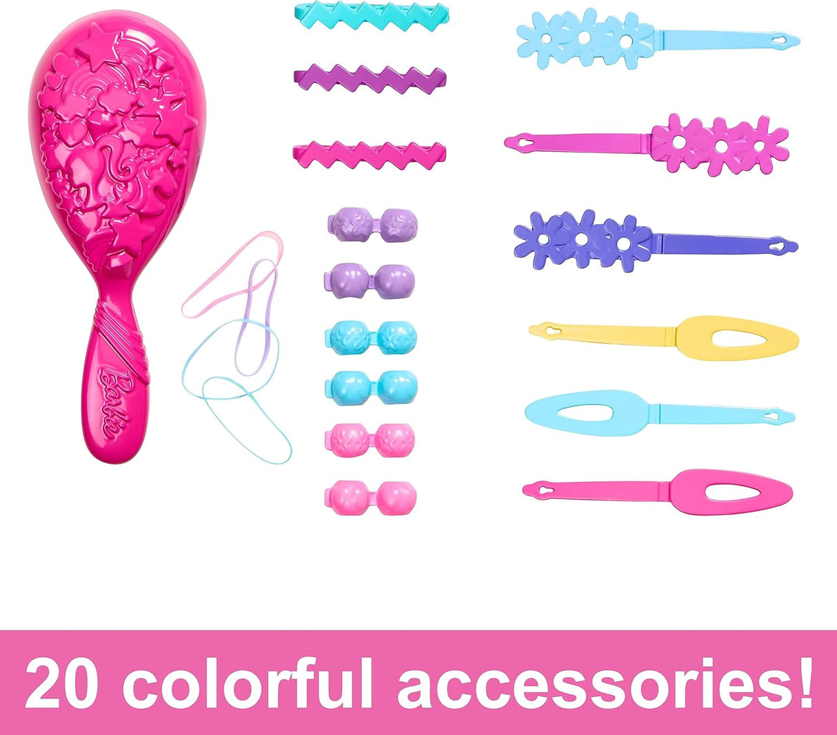 Barbie Doll Head Styler Set, 21pieces Elements, HMD88 - Al Kabayel Discount CentreBarbie Doll Head Styler Set, 21pieces Elements, HMD88Toys for girlsBARBIEAl Kabayel Discount Centre