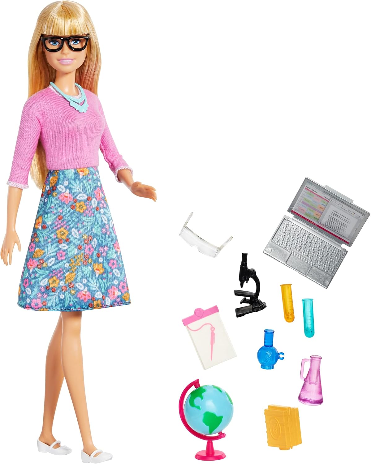 Barbie Teacher Doll Playset, Kids Over 3+ Age, GJC23 - Al Kabayel Discount CentreBarbie Teacher Doll Playset, Kids Over 3+ Age, GJC23Toys for girlsBARBIEAl Kabayel Discount Centre