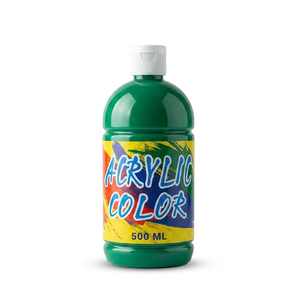 Basic Acrylic Color 500ml – Green - Al Kabayel Discount CentreBasic Acrylic Color 500ml – GreenPaintsBASICAl Kabayel Discount Centre