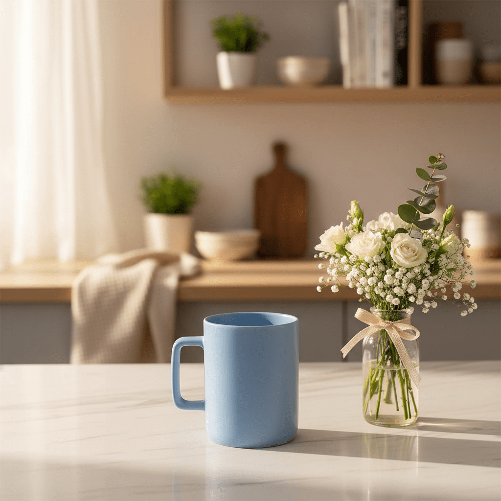 Baytix Ceramic Mug 350ml – Sky Blue / Sage Green - Al Kabayel Discount CentreBaytix Ceramic Mug 350ml – Sky Blue / Sage GreenMugsBAYTIXAl Kabayel Discount Centre