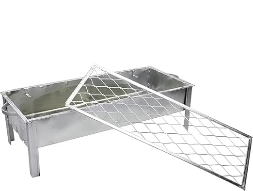 BBQ Stand,kabab,Charcoal brazier for camping and trips,Portable Charcoal Grill BBQ Grill with Tin - Medium - 48Cm - Al Kabayel Discount CentreBBQ Stand,kabab,Charcoal brazier for camping and trips,Portable Charcoal Grill BBQ Grill with Tin - Medium - 48CmGrillsAKDCAl Kabayel Discount Centre