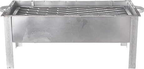 BBQ Stand,kabab,Charcoal brazier for camping and trips,Portable Charcoal Grill BBQ Grill with Tin - Medium - 48Cm - Al Kabayel Discount CentreBBQ Stand,kabab,Charcoal brazier for camping and trips,Portable Charcoal Grill BBQ Grill with Tin - Medium - 48CmGrillsAKDCAl Kabayel Discount Centre