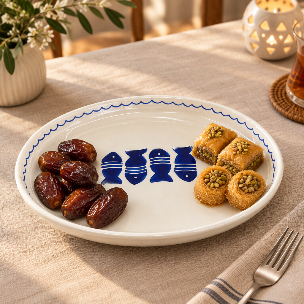 Slama Ceramic Plate - 22cm