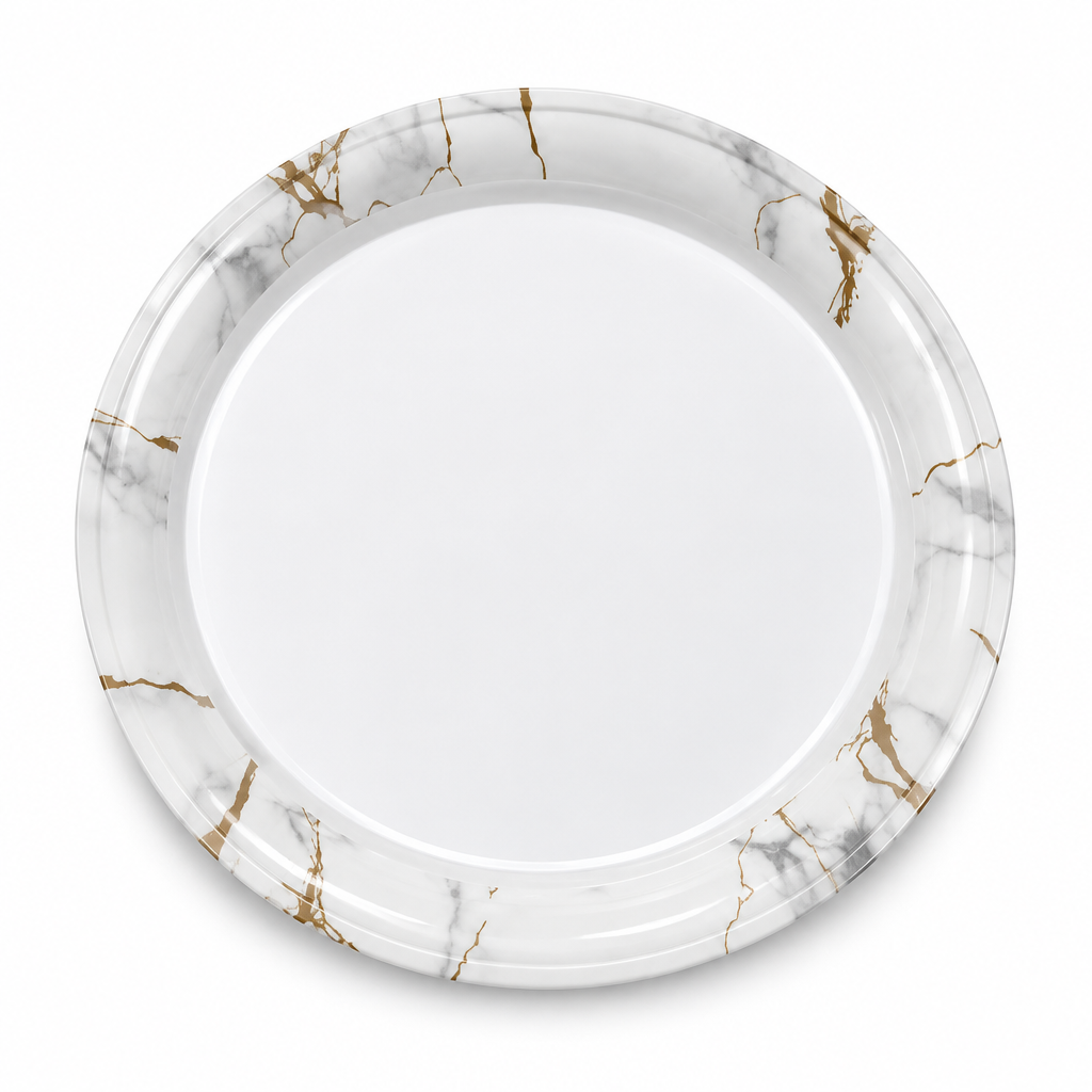Kitchenmark Round Melamine Serving Tray - 35cm
