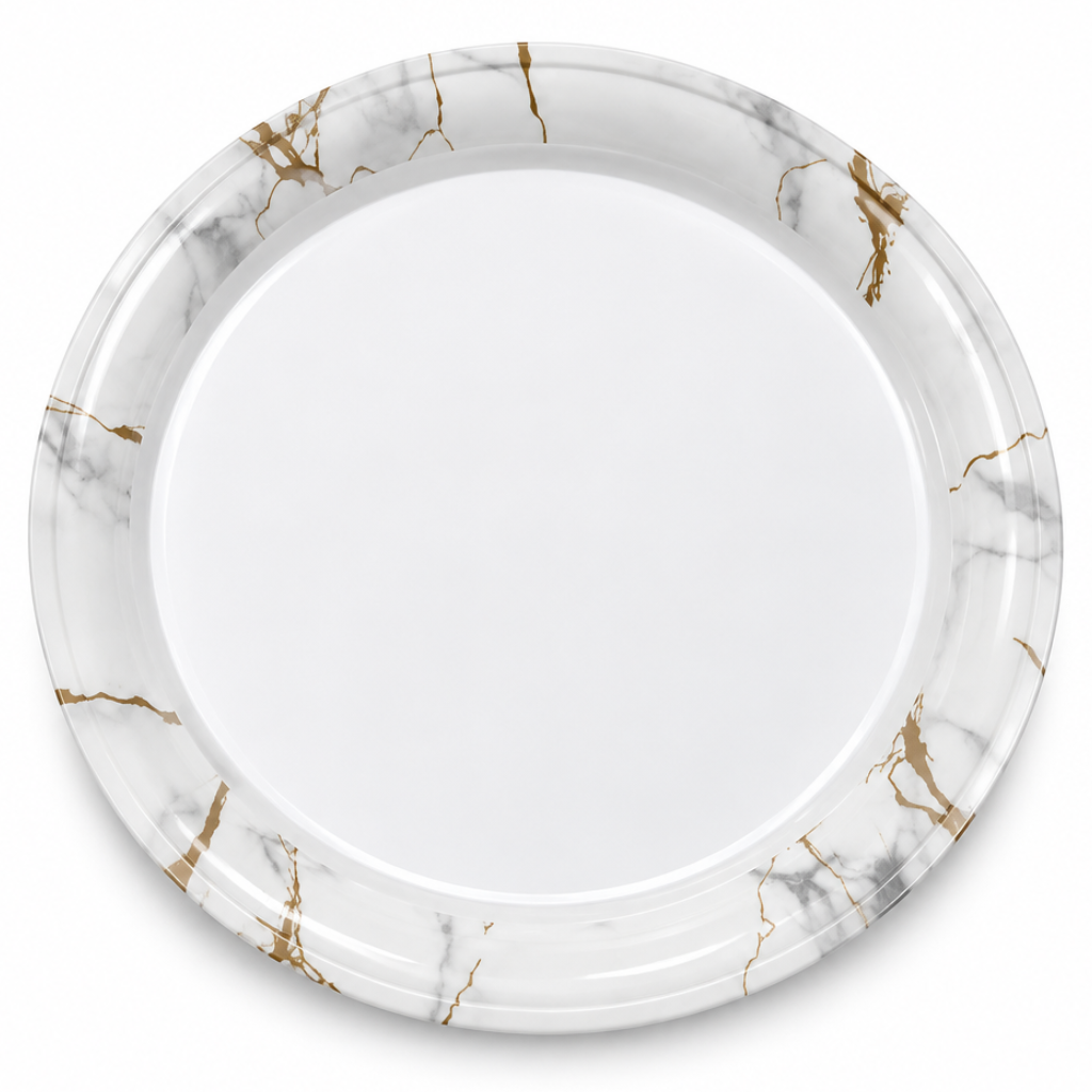 Kitchenmark Round Melamine Serving Tray - 45cm