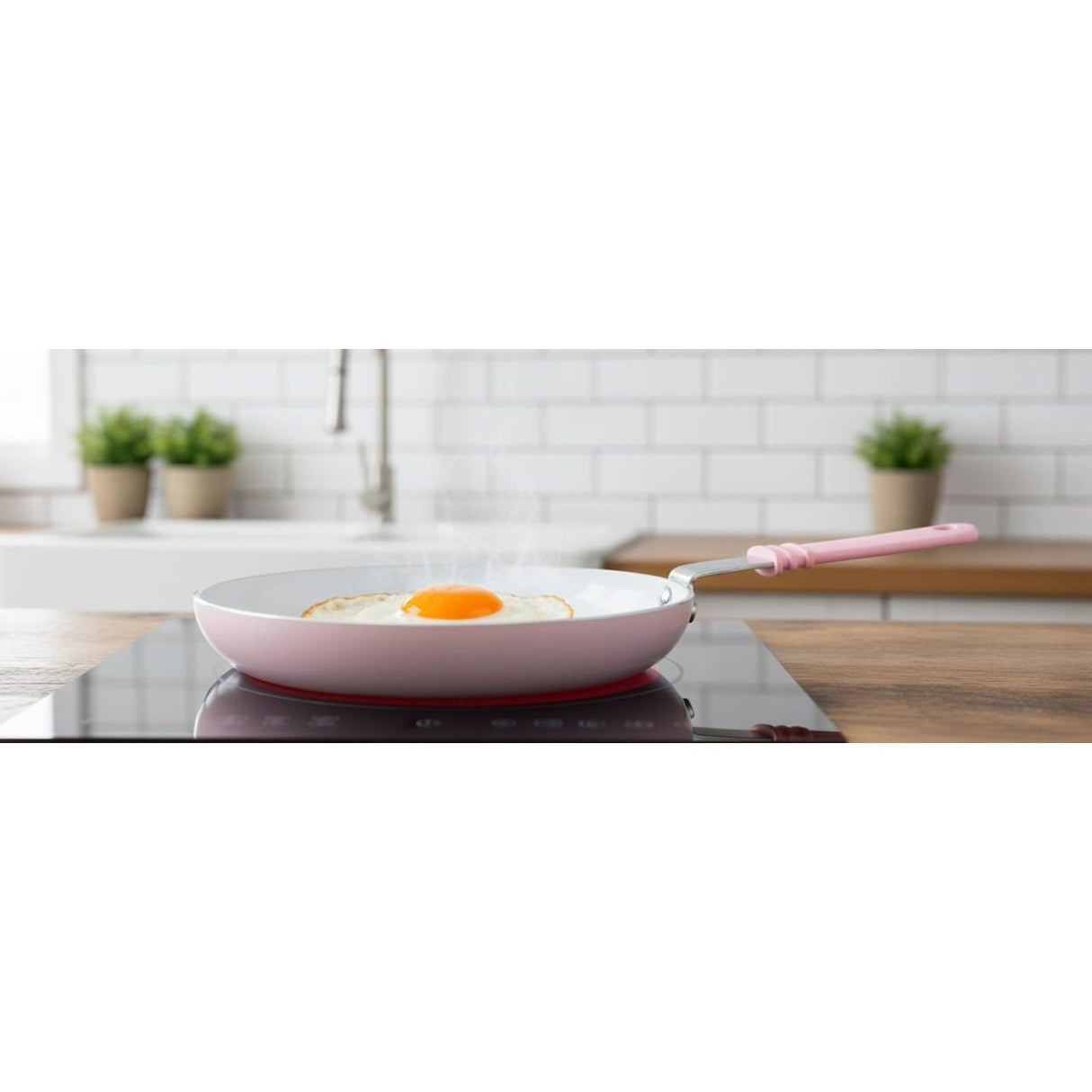 Beefit Non - Stick Fry Pan 14cm, Pink/White - Al Kabayel Discount CentreBeefit Non - Stick Fry Pan 14cm, Pink/WhiteFrying Pans & SkilletsBEEFITAl Kabayel Discount Centre