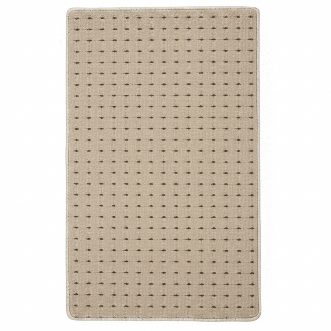 Beige Rectangle Door Mat | Anti-Slip Woven Grid Entrance Rug | 68 × 44 cm | Indoor & Outdoor Use | Home Entryway Floor Mat - Al Kabayel Discount CentreBeige Rectangle Door Mat | Anti-Slip Woven Grid Entrance Rug | 68 × 44 cm | Indoor & Outdoor Use | Home Entryway Floor MatDoormatsAKDCAl Kabayel Discount Centre