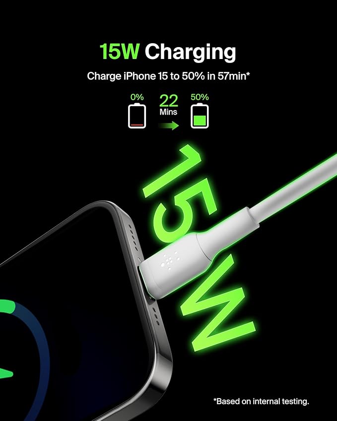 BELKIN BoostCharge USB - C charger cable, USB - A to USB - C cable, 1 meter, White - Al Kabayel Discount CentreBELKIN BoostCharge USB - C charger cable, USB - A to USB - C cable, 1 meter, WhiteCords & AdaptersBELKINAl Kabayel Discount Centre