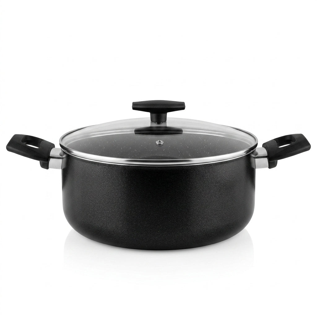 Bergner 7-Piece Marble+ Non-Stick Cookware Set - Al Kabayel Discount CentreBergner 7-Piece Marble+ Non-Stick Cookware SetCookware SetBERGNERAl Kabayel Discount Centre