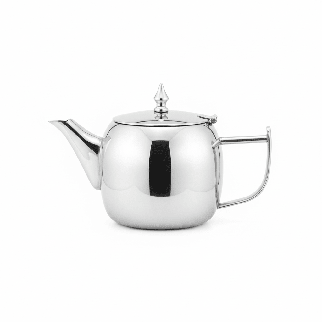 Betahoff Stainless Steel Tea Pot 35oz | Mirror - Polished Silver | Classic Finial Lid - Al Kabayel Discount CentreBetahoff Stainless Steel Tea Pot 35oz | Mirror - Polished Silver | Classic Finial LidTea/Coffee PotsBETAHOFFAl Kabayel Discount Centre