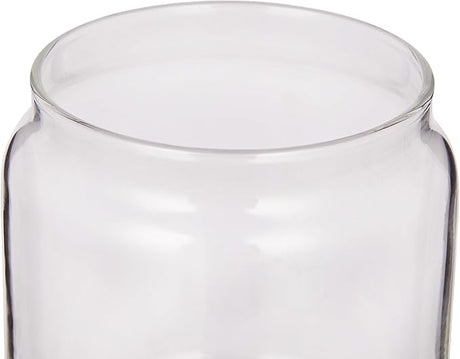 Billi Glass Canister with Stackable Wooden Lid Small 500ML, Clear/Brown, ACA - OG56 - SL - Al Kabayel Dicount CenterBilli Glass Canister with Stackable Wooden Lid Small 500ML, Clear/Brown, ACA - OG56 - SLFood ContainersbilliAl Kabayel Dicount Center