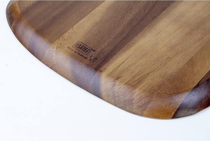 BILLI Pebble Shaped Acacia Cutting Board, Serving 33x24 cm (Natural Acacia) Made in Thailand - Al Kabayel Dicount CenterBILLI Pebble Shaped Acacia Cutting Board, Serving 33x24 cm (Natural Acacia) Made in ThailandServeware SetsbilliAl Kabayel Dicount Center