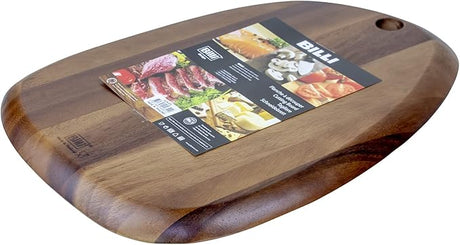 BILLI Pebble Shaped Acacia Cutting Board, Serving 33x24 cm (Natural Acacia) Made in Thailand - Al Kabayel Dicount CenterBILLI Pebble Shaped Acacia Cutting Board, Serving 33x24 cm (Natural Acacia) Made in ThailandServeware SetsbilliAl Kabayel Dicount Center