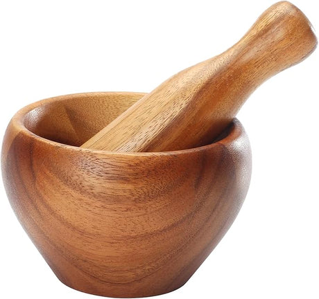 Billi Wooden Mortar & Pestle, Aca - 602 - Al Kabayel Dicount CenterBilli Wooden Mortar & Pestle, Aca - 602Organizers & AccessoriesbilliAl Kabayel Dicount Center