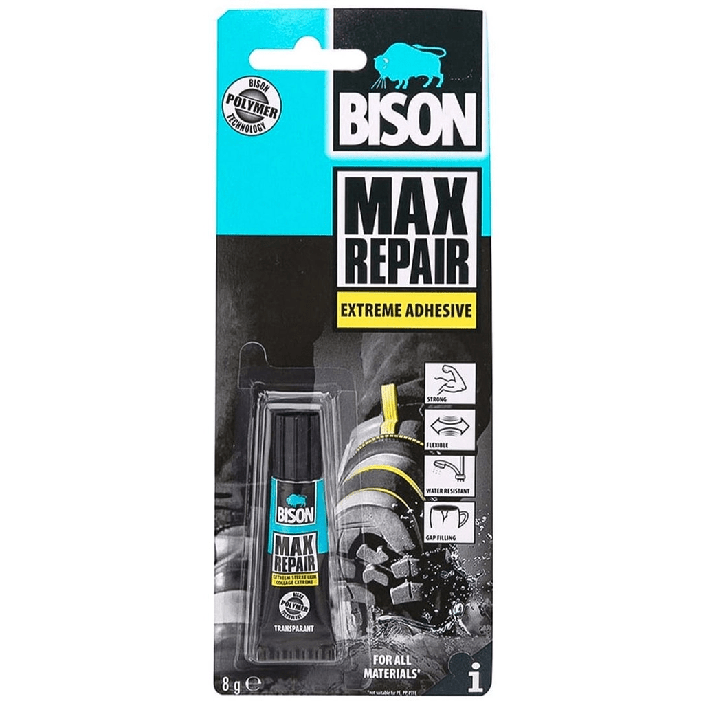 BISON Max Repair Extreme Adhesive 8grams 6311112 - Al Kabayel Discount CentreBISON Max Repair Extreme Adhesive 8grams 6311112stationaryBISONAl Kabayel Discount Centre