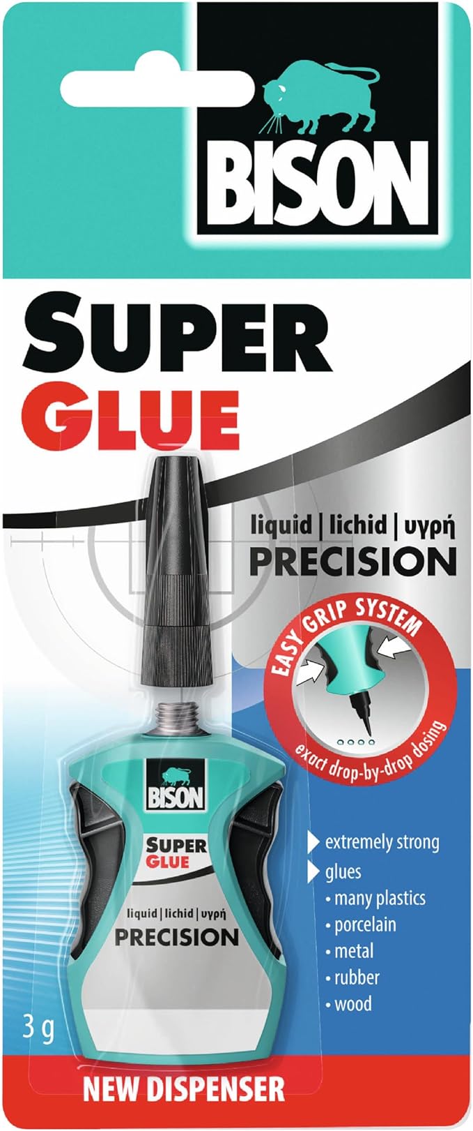 BISON Super Glue Rocket Liquid 3Gm 71190 - Al Kabayel Discount CentreBISON Super Glue Rocket Liquid 3Gm 71190Gardening ToolsBISONAl Kabayel Discount Centre