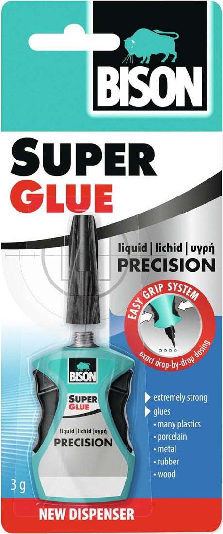 BISON Super Glue Rocket Liquid 3Gm 71190 - Al Kabayel Discount CentreBISON Super Glue Rocket Liquid 3Gm 71190Gardening ToolsBISONAl Kabayel Discount Centre