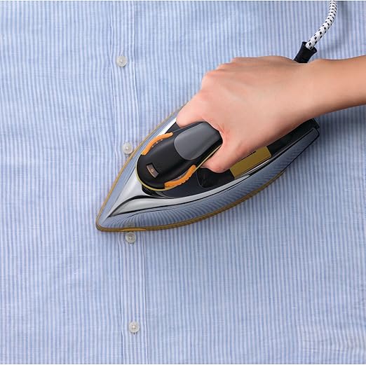 Black & Decker - 1200W Heavy Weight Dry Iron Black/Gold - Al Kabayel Discount CentreBlack & Decker - 1200W Heavy Weight Dry Iron Black/GoldIrons & SteamersBLACK & DECKERAl Kabayel Discount Centre