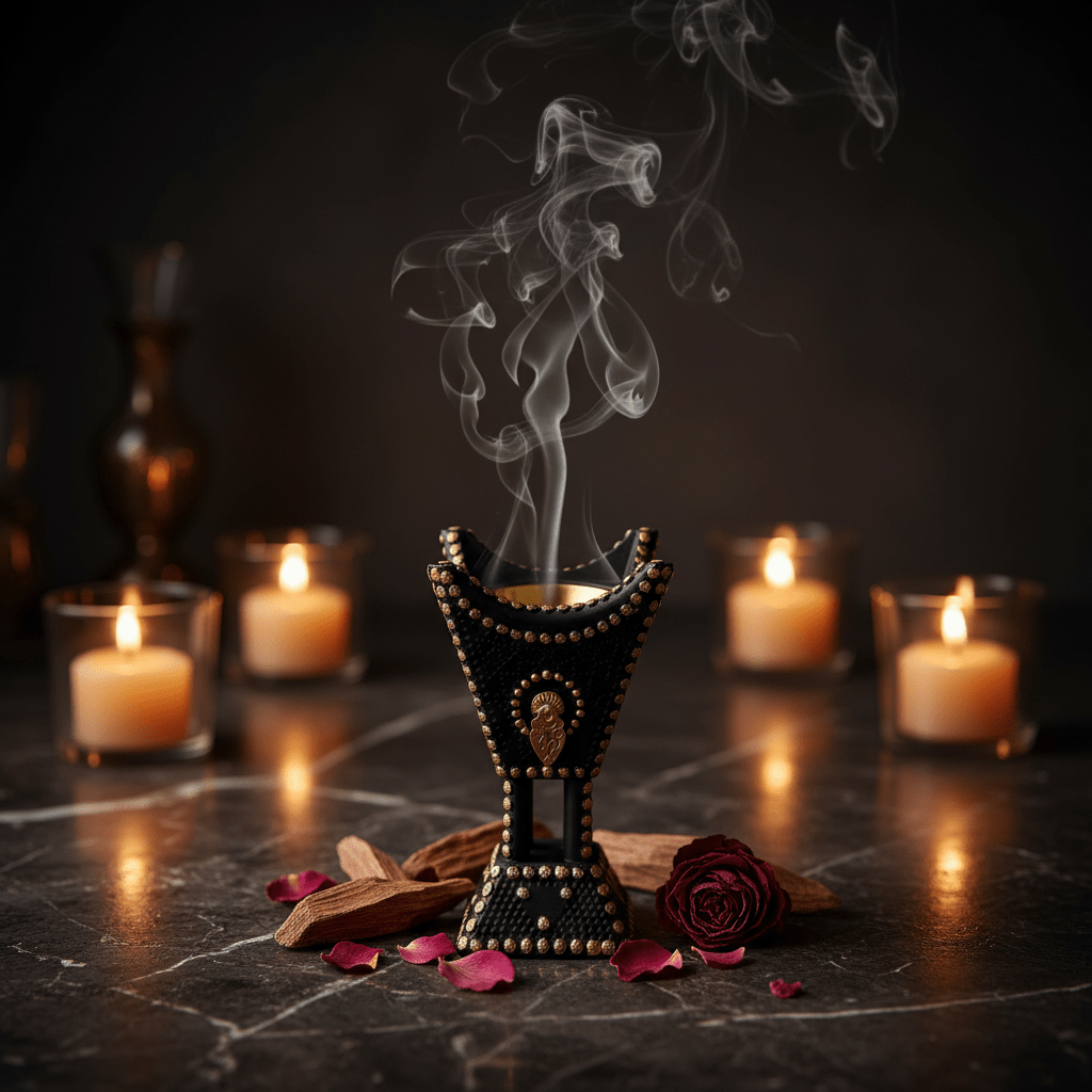 Black & Gold Arabic Incense Burner – Mabkhara | 13×8cm - Al Kabayel Discount CentreBlack & Gold Arabic Incense Burner – Mabkhara | 13×8cmIncense burnerAKDCAl Kabayel Discount Centre