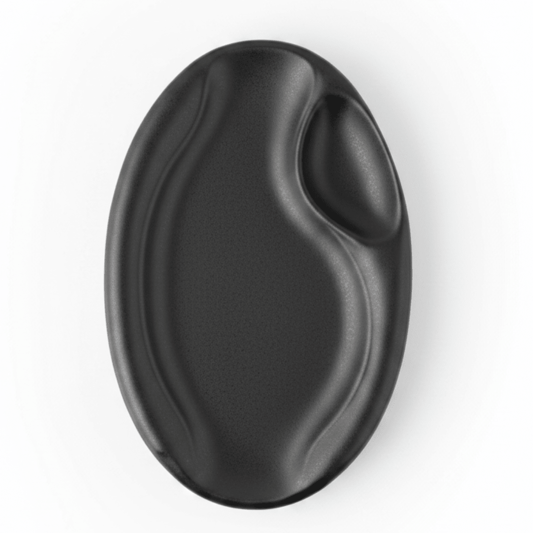 Black Matte Ceramic Oval Serving Plate – 18×30cm - Al Kabayel Discount CentreBlack Matte Ceramic Oval Serving Plate – 18×30cmPlatesAKDCAl Kabayel Discount Centre
