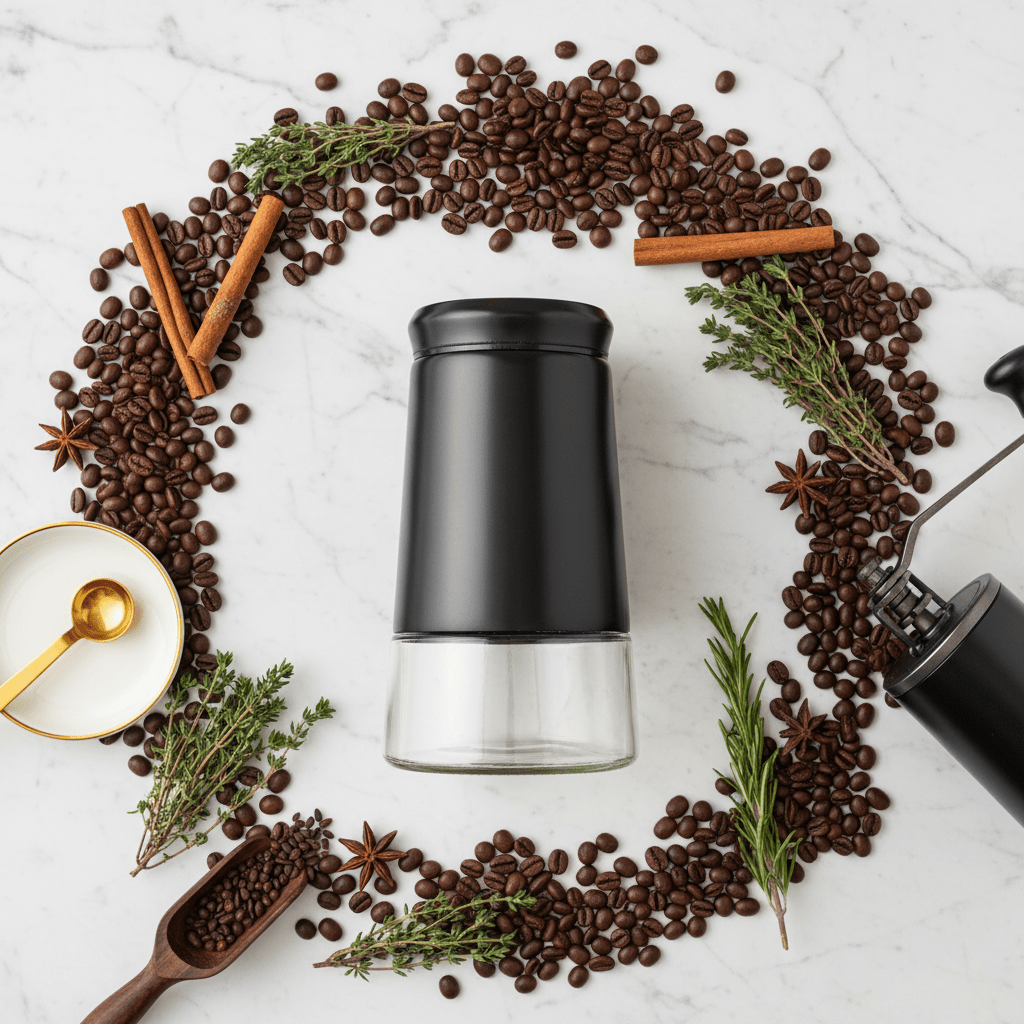Black Matte Metal & Glass Canister — 1 Litre - Al Kabayel Discount CentreBlack Matte Metal & Glass Canister — 1 LitreJars & Food SaversAKDCAl Kabayel Discount Centre