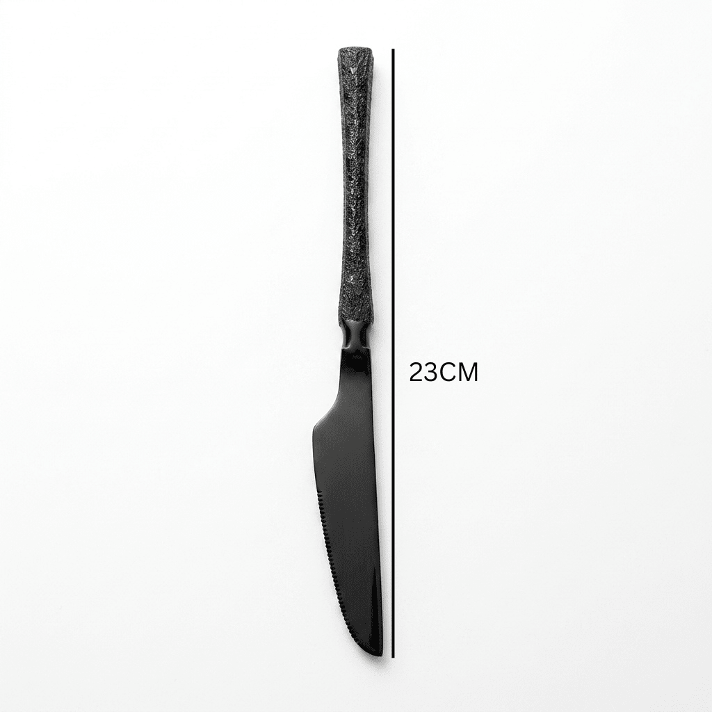 Black Stainless Steel Knife Set of 6 - 23cm - Al Kabayel Discount CentreBlack Stainless Steel Knife Set of 6 - 23cmKnife & Knife SetsAKDCAl Kabayel Discount Centre