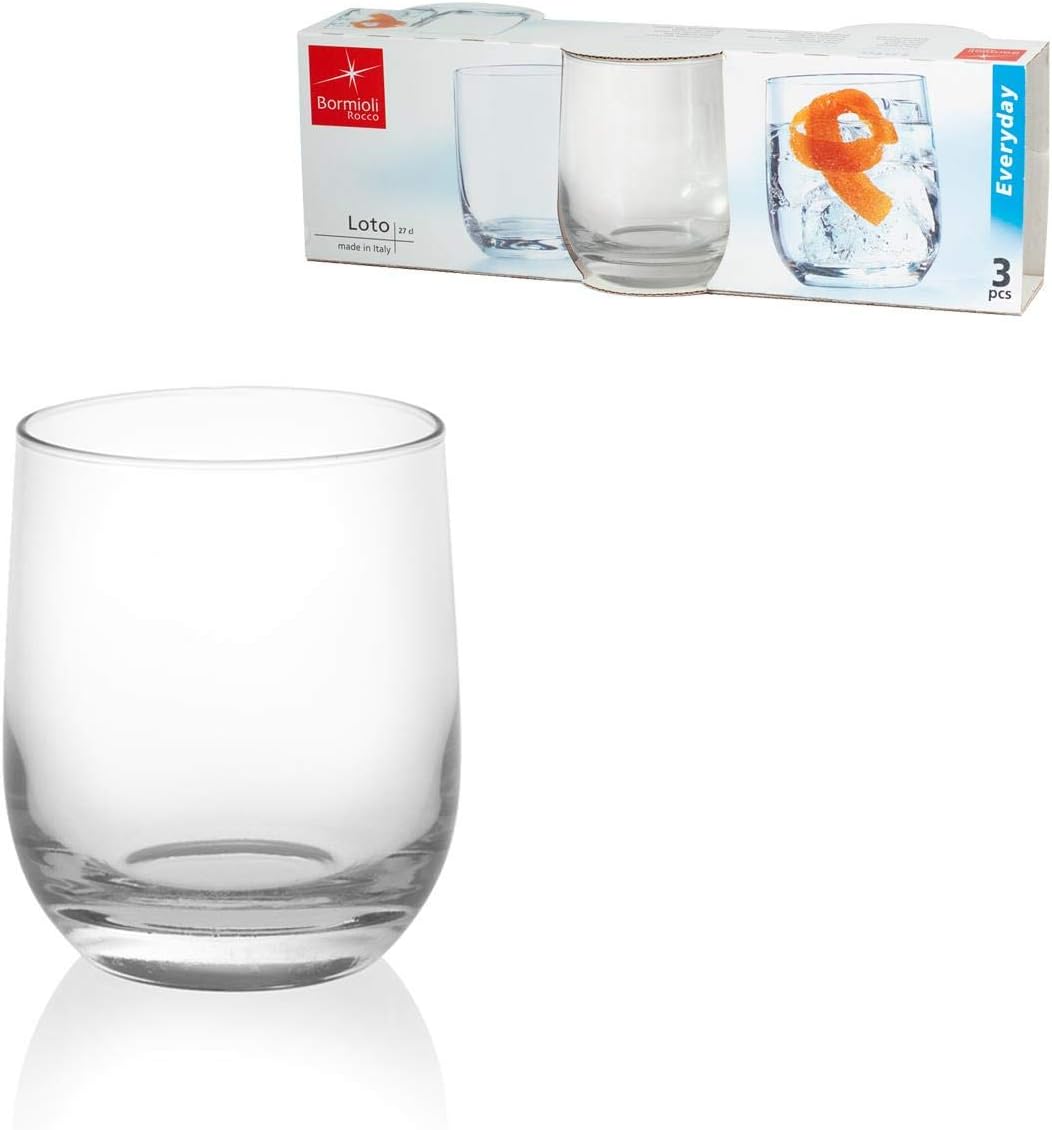Bormioli Rocco water glass set of 3, clear, 270ML - Al Kabayel Discount CentreBormioli Rocco water glass set of 3, clear, 270MLDrinkware SetsBormioli RoccoAl Kabayel Discount Centre