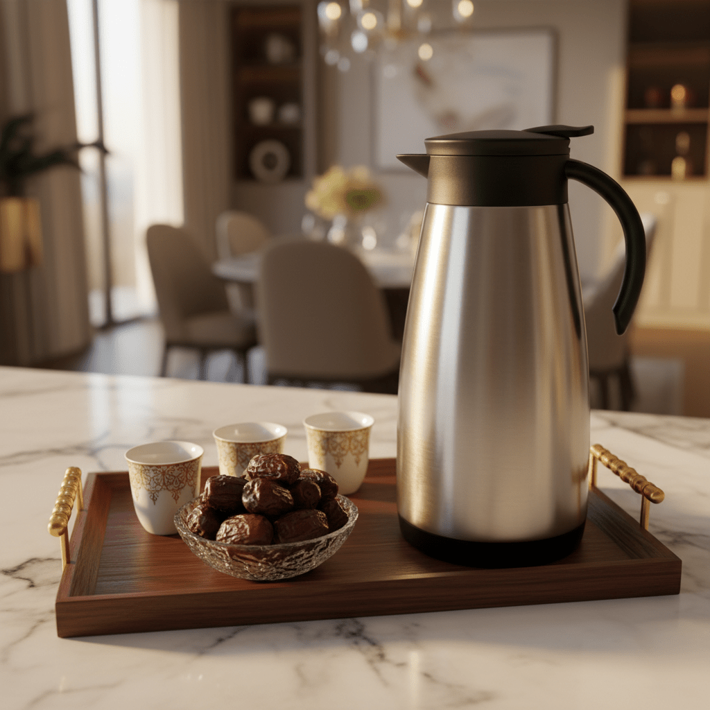 Borosil Stainless Steel Vacuum Tea Pot 1.5 Litre | Silver & Black | - Al Kabayel Discount CentreBorosil Stainless Steel Vacuum Tea Pot 1.5 Litre | Silver & Black |Tea/Coffee PotsBOROSILAl Kabayel Discount Centre