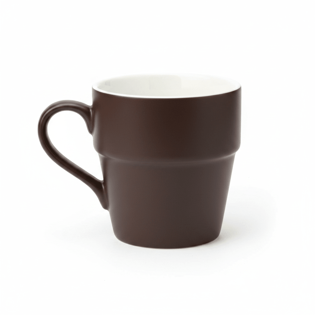 Brown Porcelain Mug - 250ml - Al Kabayel Discount CentreBrown Porcelain Mug - 250mlMugsAKDCAl Kabayel Discount Centre