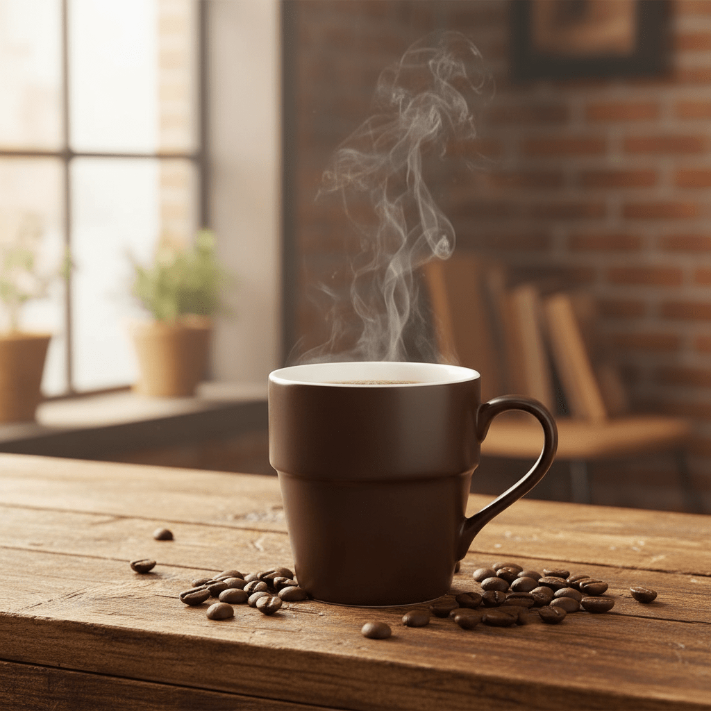 Brown Porcelain Mug - 250ml - Al Kabayel Discount CentreBrown Porcelain Mug - 250mlMugsAKDCAl Kabayel Discount Centre