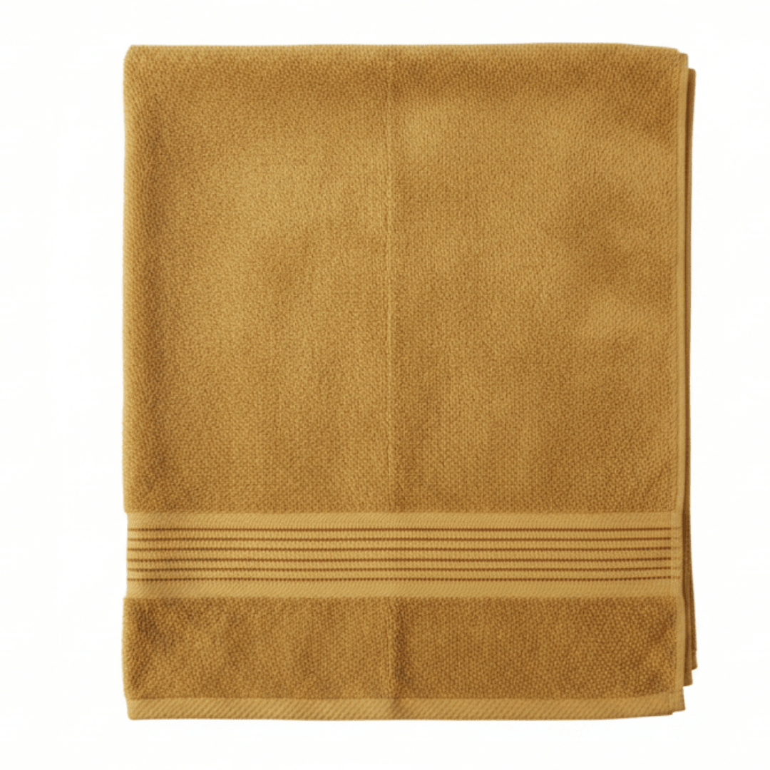 BTC Premium Bath Towel – Mustard Yellow | 80×180 cm - Al Kabayel Discount CentreBTC Premium Bath Towel – Mustard Yellow | 80×180 cmBath Towels & WashclothsBTCAl Kabayel Discount Centre
