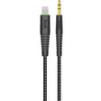 BUDI Lightning to AUX Cable, 3.5mm Audio Plug, 1.2 meter Cable - Al Kabayel Discount CentreBUDI Lightning to AUX Cable, 3.5mm Audio Plug, 1.2 meter CableCords & AdaptersBUDIAl Kabayel Discount Centre