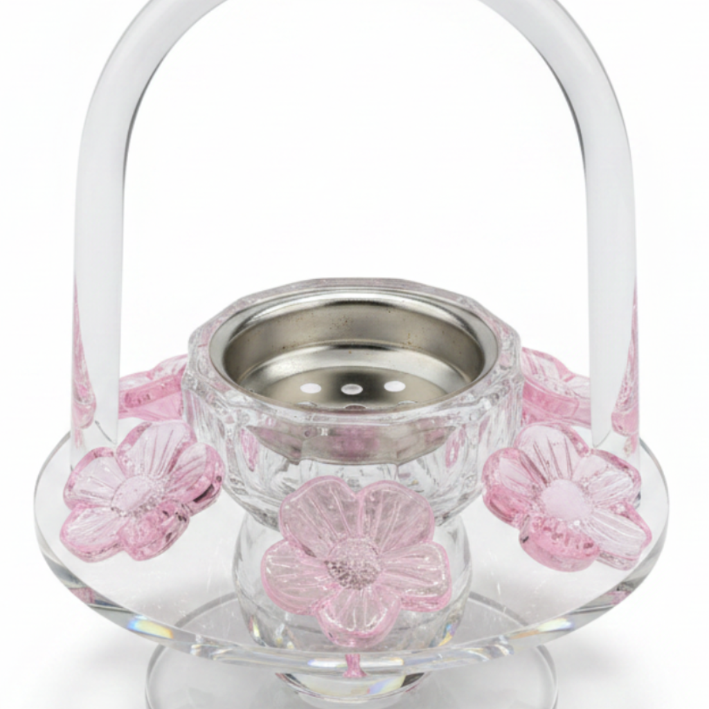 Glass Incense Burner - 15cm