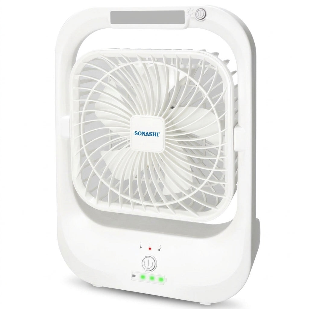 Sonashi 8 Inch Rechargeable Fan SRF-803N