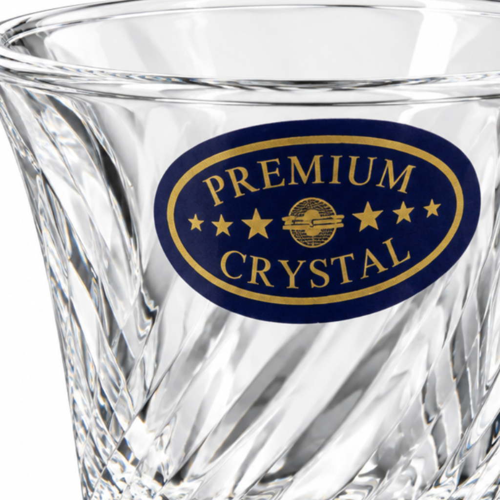 Glass Cawa Cups 12-Piece Set - 80ml