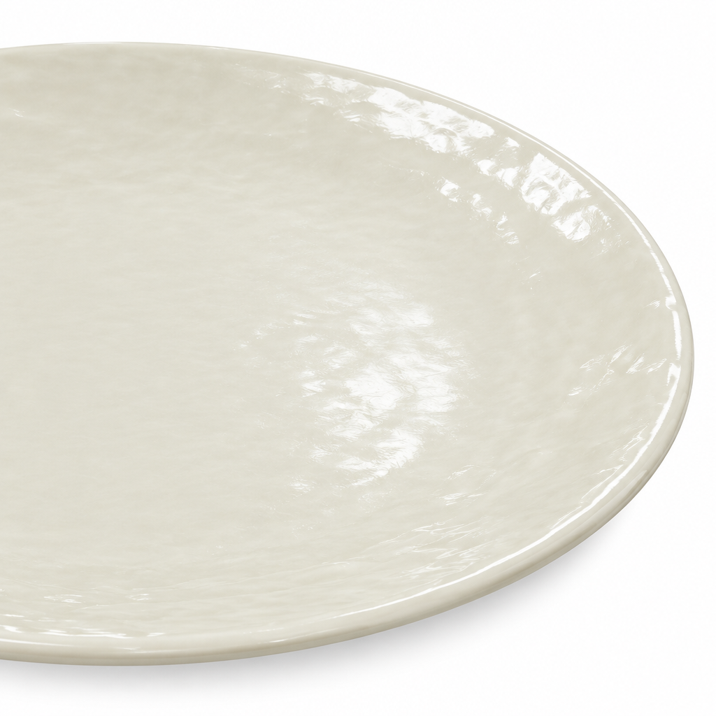 Elite Melamine Plate Cream - 10 Inch
