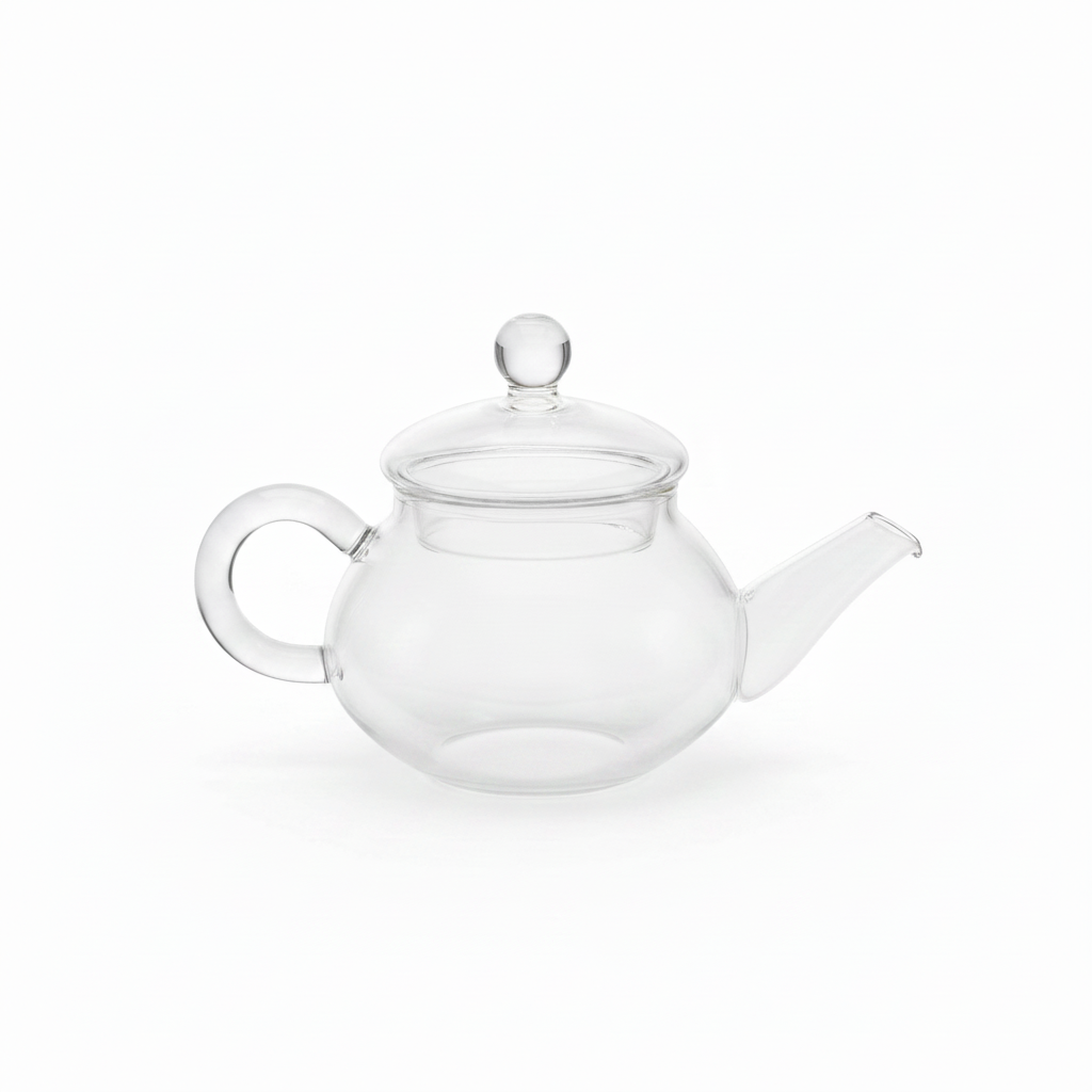 Clear Glass Tea Pot with Lid - 150ml