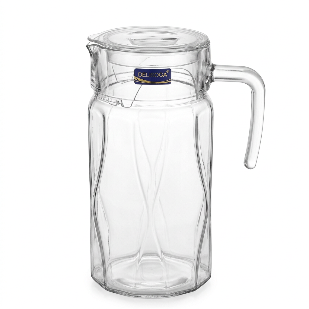Delisoga Glass Jug with Handle – 1.7 Litres