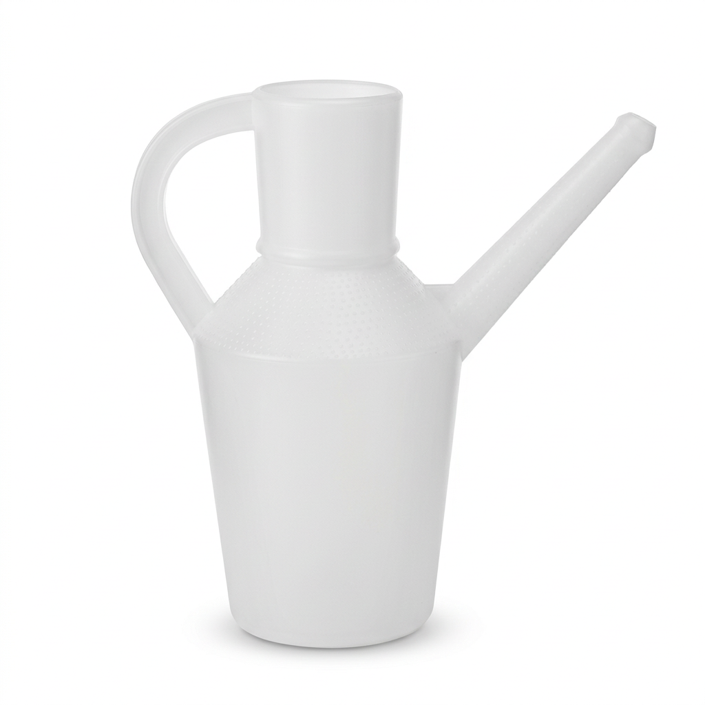 Plastic Garden Watering Jug White – 2 Litres