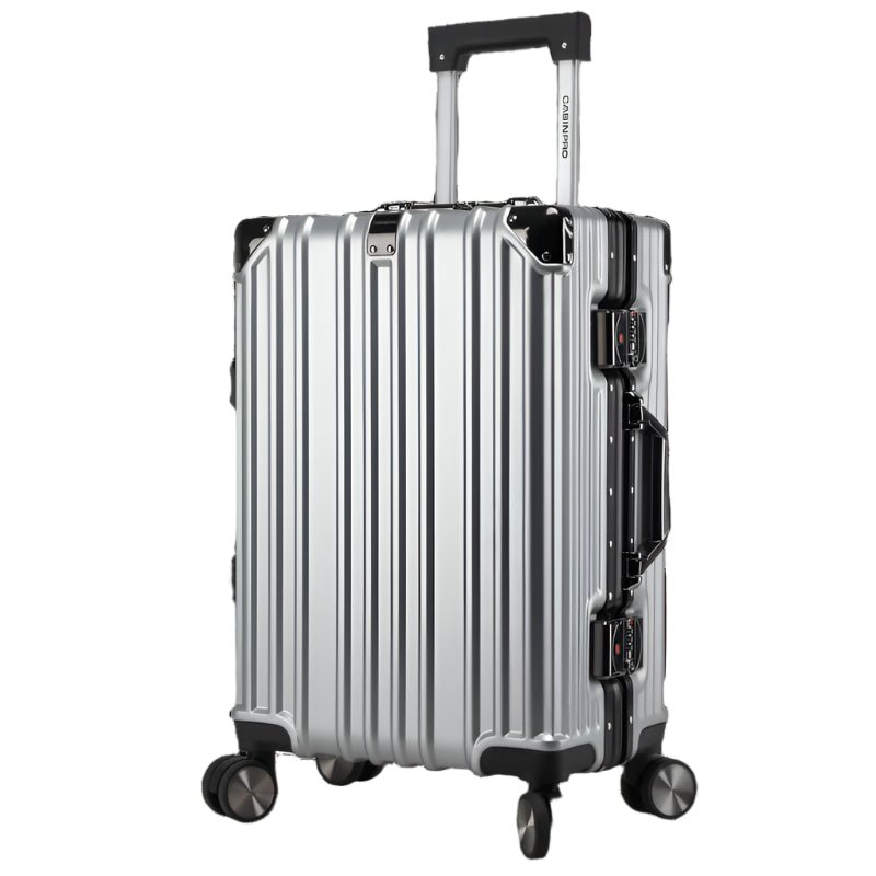 CabinPro 24" Trolley Bag – Silver | Stylish & Durable Medium Check - in Luggage - Al Kabayel Discount CentreCabinPro 24" Trolley Bag – Silver | Stylish & Durable Medium Check - in LuggageChecked - In LuggageCABINPROAl Kabayel Discount Centre