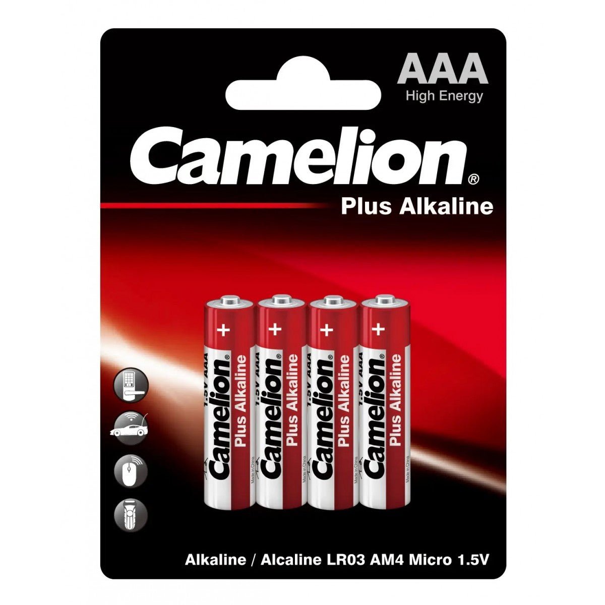 CAMELION AAA Alkaline Battery 1.5V, Pack of 4 - Al Kabayel Discount CentreCAMELION AAA Alkaline Battery 1.5V, Pack of 4BatteriesCAMELIONAl Kabayel Discount Centre