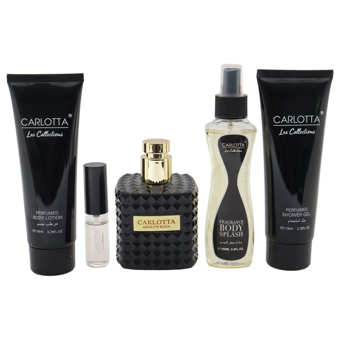 Carlotta Les Colletions Absolute Black Gift Set - Al Kabayel Discount CentreCarlotta Les Colletions Absolute Black Gift SetPerfumesCARLOTTA LES COLLECTIONSAl Kabayel Discount Centre