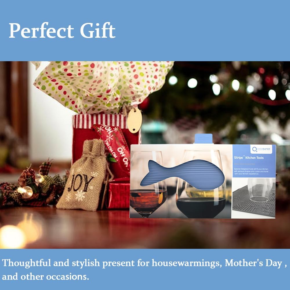 CASASUNCO Silicone Drying Mat 39.4cmx 19.6cm, Blue - Al Kabayel Discount CentreCASASUNCO Silicone Drying Mat 39.4cmx 19.6cm, BlueCookware AccessoriesCASASUNCOAl Kabayel Discount Centre