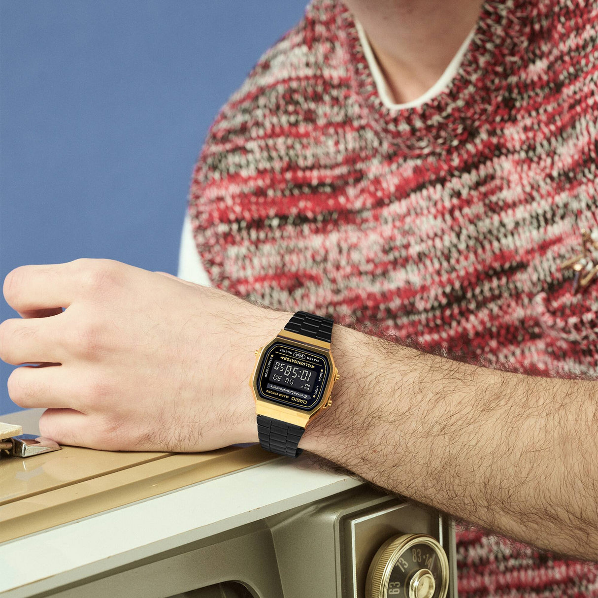 Casio A168WEGB - 1B Men's Vintage Series Digital Watch, Gold/Black - Al Kabayel Discount CentreCasio A168WEGB - 1B Men's Vintage Series Digital Watch, Gold/BlackWatchesCASIOAl Kabayel Discount Centre