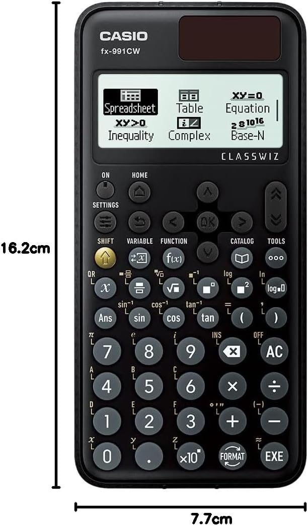 Casio C83 ClassWiz Standard Scientific Calculators FX - 991CW - W - DT Screen size 6 Centimeters - Al Kabayel Discount CentreCasio C83 ClassWiz Standard Scientific Calculators FX - 991CW - W - DT Screen size 6 CentimetersCalculatorsCASIOAl Kabayel Discount Centre